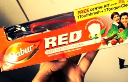 dabur red toothpaste review