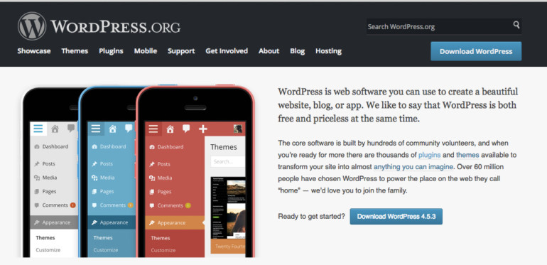 wordpress.org How to build a website with wordpress?
